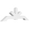 Ekena Millwork Vanguard Architectural Grade PVC Gable Bracket, 84"W x 28"H x 6"D x 6"F, 8/12 Pitch GBP084X28X0606VAN00 - alternate 1